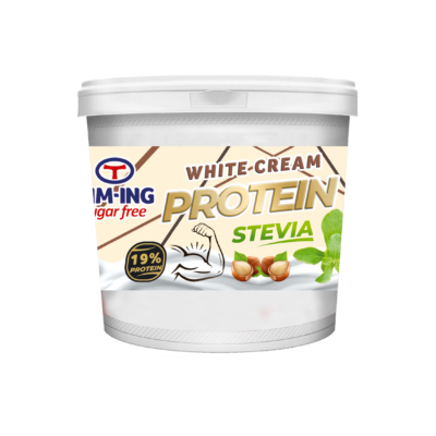 Protein white cream stevia 1kg